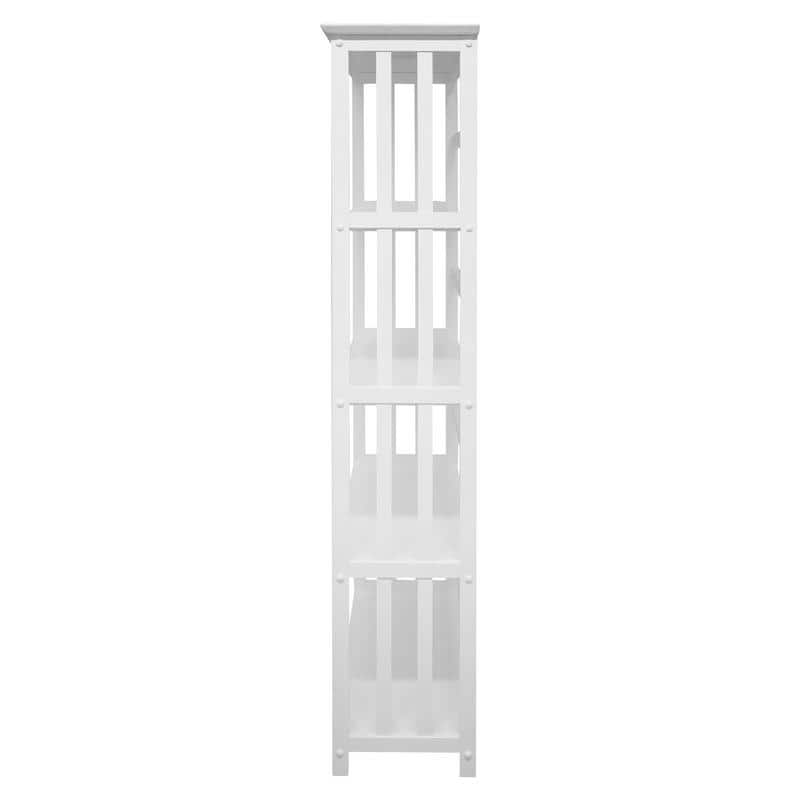 Mission Style 5-Shelf Bookcase