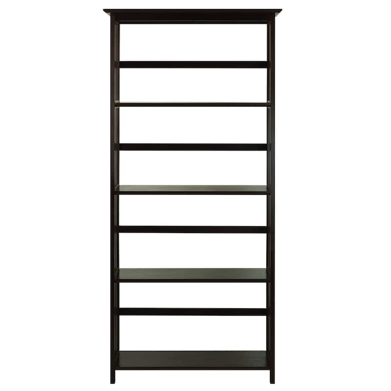 Mission Style 5-Shelf Bookcase