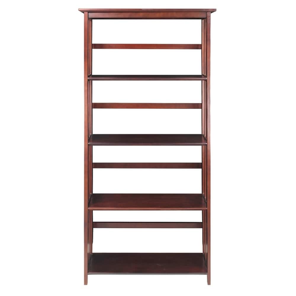 Mission Style 5-Shelf Bookcase