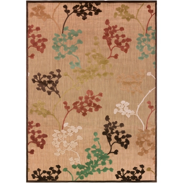 Hatfield Indoor/Outdoor Floral Area Rug - 7'10" x 10'8"