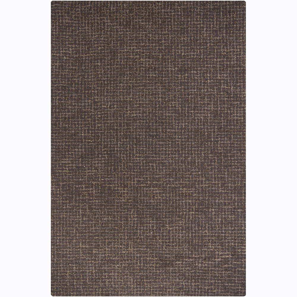 Artist's Loom Hand-tufted Contemporary Abstract Wool Rug - 6'x9'