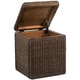 preview thumbnail 2 of 0, Cabana Cocoa Finish Storage Trunk