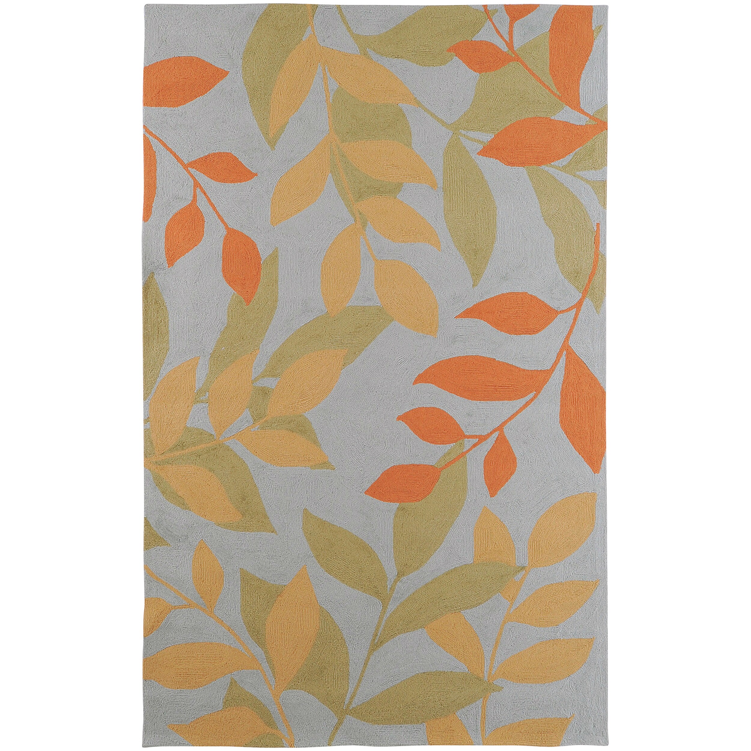 Shop Handhooked Columbia Light Blue Rug (9' x 12') Free Shipping