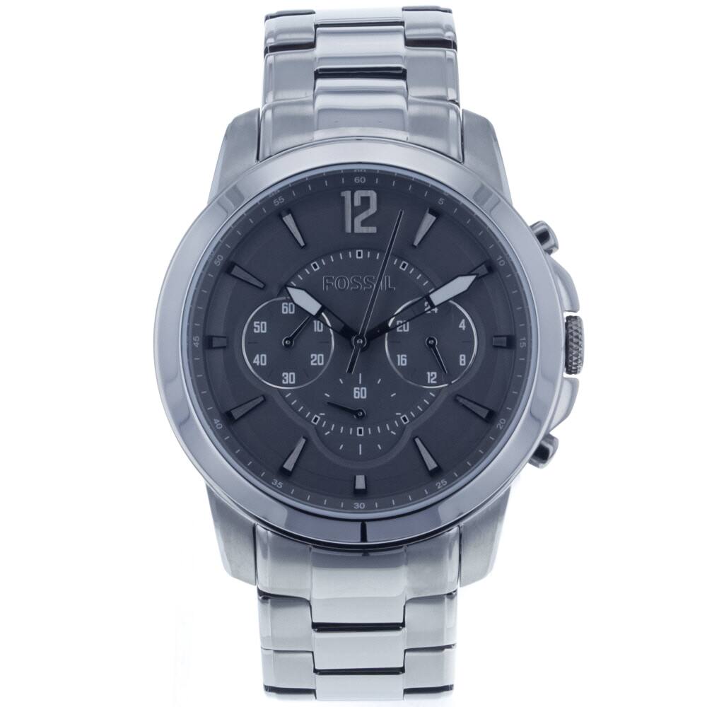 Fossil Men's 'Grant' Plated Stainless Steel Chronograph Watch