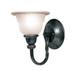 Woodbridge Lighting Amelia 1 light Charcoal Bath Sconce Woodbridge Lighting Sconces & Vanities