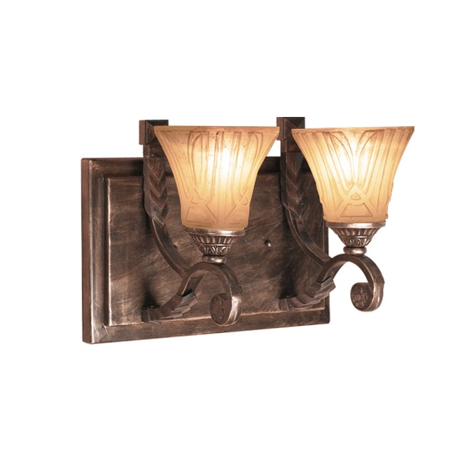 Woodbridge Lighting Sebastian 2 light Tuscan Bronze Bath Bar