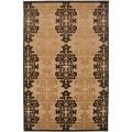 Appalachian Indoor/Outdoor Damask Print Area Rug (7'10 x 10'8) - 7'10 x 10'8