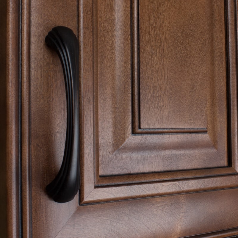GlideRite 4.5-inch Oil Rubbed Bronze Shell Cabinet Pulls (Pack of 25)