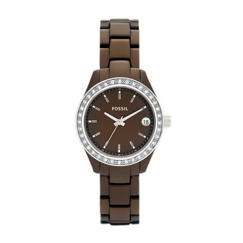 Fossil Women's 'Stella Mini' Aluminum Glitz Watch