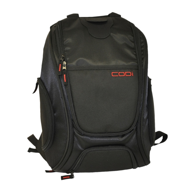 CODi Apex Triple-compartment Padded Backpack for 17-inch Laptops