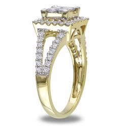 Miadora 14k Yellow Gold 1ct TDW Diamond Ring (G H, I2 I3) Miadora Engagement Rings