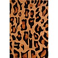 Herat Oriental Indo Hand-tufted Cheetah-print Wool Rug (2' x 3') - 2' x 3'
