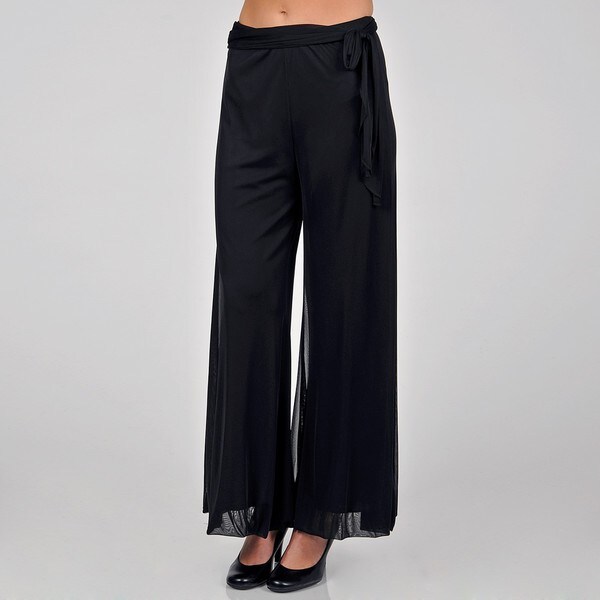 Shop Onyx Nite Women's Palazzo Pants - Free Shipping On Orders Over $45 ...