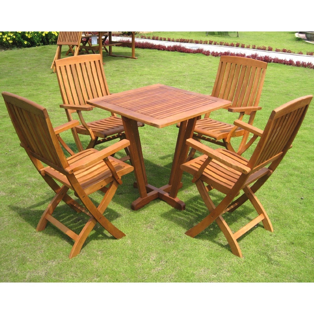 International Caravan Royal Tahiti Gibraltar 5-Piece Dining Group