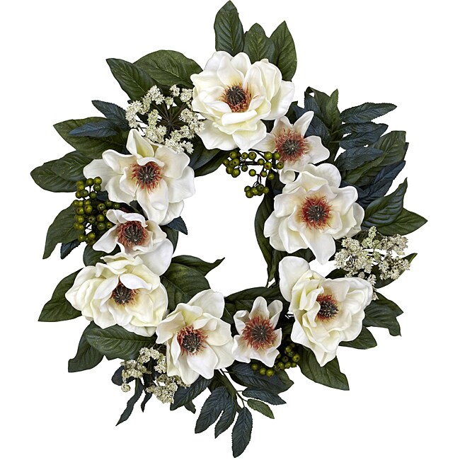 22 In Magnolia Wreath