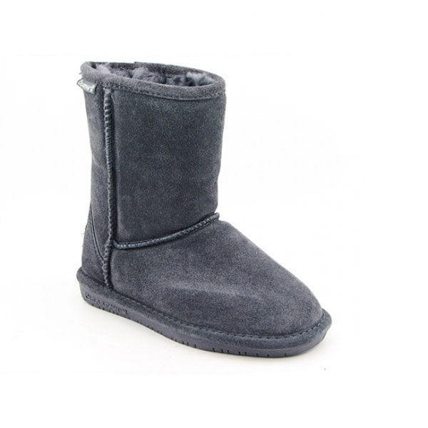 Bearpaw Emma Girls Grey Charcoal Winter Boots - Free Shipping On Orders ...