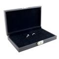 Caddy Bay Collection 24 Wide Slot Jewelry Ring Display Storage Case - 1.68"h 5.25"w 8.75"l