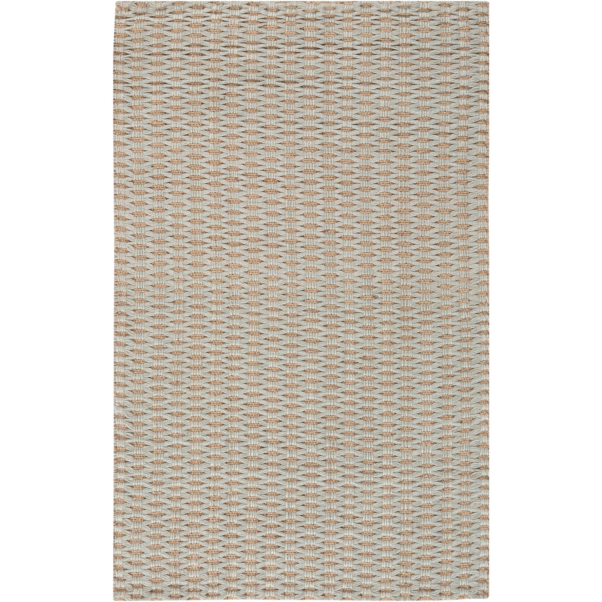 Hand Woven Camellia Natural Fiber Jute Area Rug 2 6 X 4