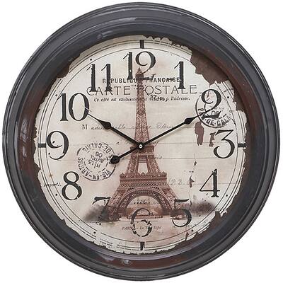 Casa Cortes Republique Francaise Metal Wall Clock