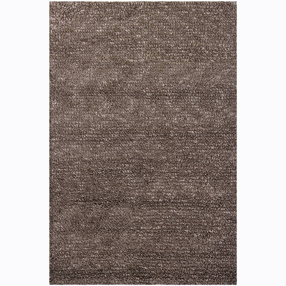 Artist's Loom Hand-woven Wool Shag Rug (9'x13') - 9' x 13'