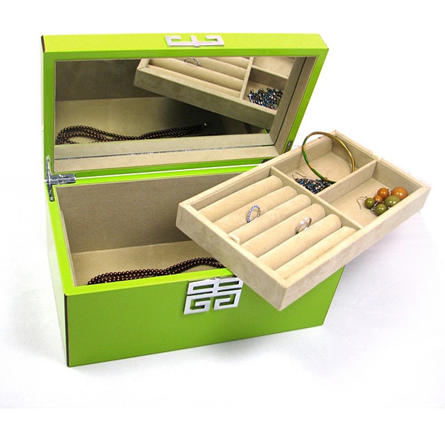 Seya Green High Gloss Jewelry Box