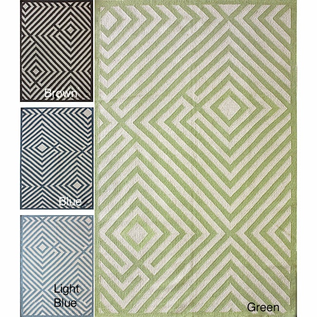 Nuloom Handmade Amish Wool Flatweave Kilim Rug (5' x 8')