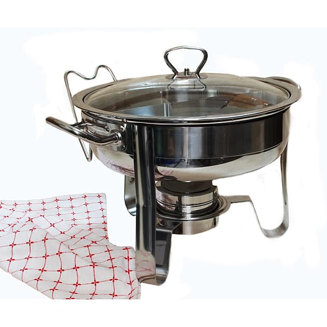 4 qt. Stainless Steel Chafing Dish Design
