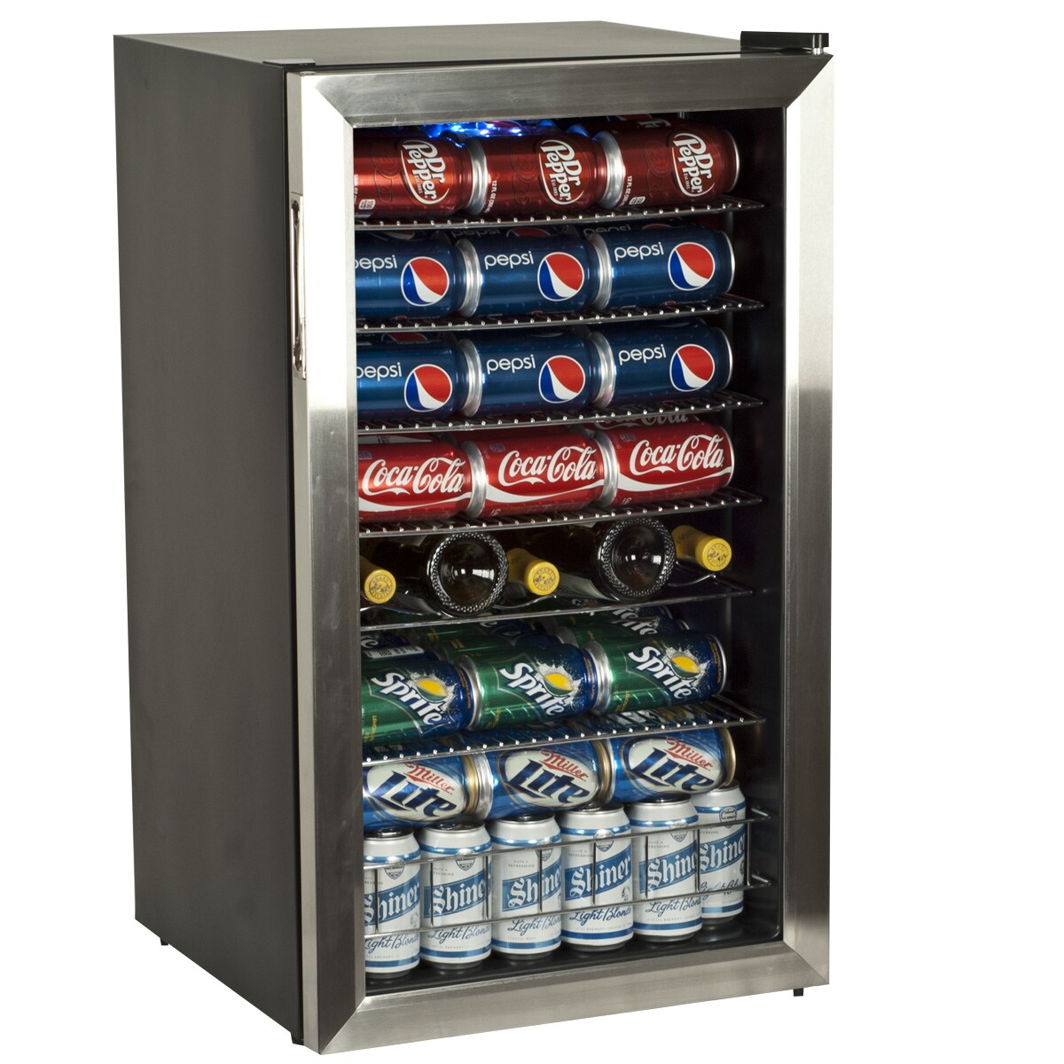 Shop Edgestar Stainless Steel 103 Can Beverage Cooler Free