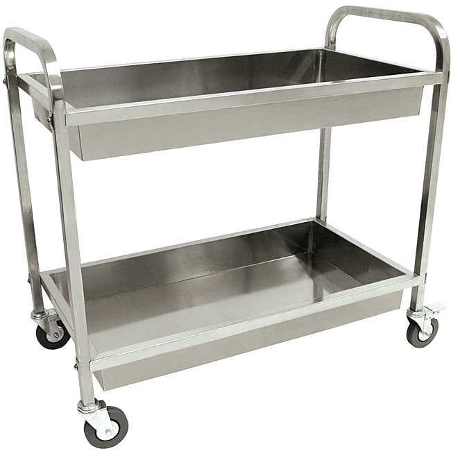 Bayou Classic Stainless Steel Serving Cart