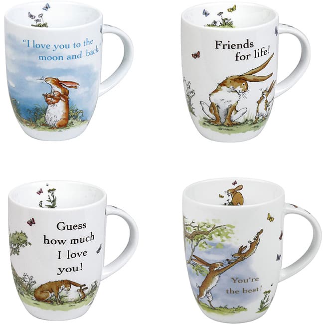 Konitz Guess How Much I Love You Mugs Assorted (Set of 4)