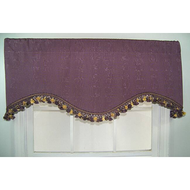 Midland Tassel Trim Cornice Valance