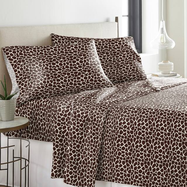 Solid or Print Cotton Heavyweight Flannel Bed Sheet Set
