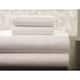 Solid or Print Cotton Heavyweight Flannel Bed Sheet Set - Ivory - Solid Color/Striped - 4 Piece - Full
