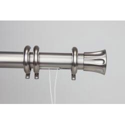 Shop Instyledesign Flare Decorative Traverse Rod With Rings Center