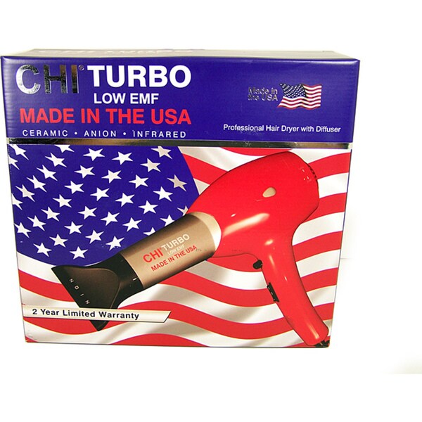 Shop Farouk USA CHI Turbo Hair Dryer - Free Shipping Today - Overstock ...