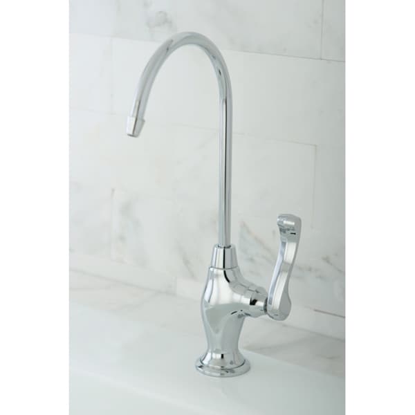 Designer Chrome Single-handle Water Filtration Faucet