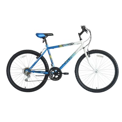 Titan Pioneer Men's 18-Speed Mountain Bike. Blue