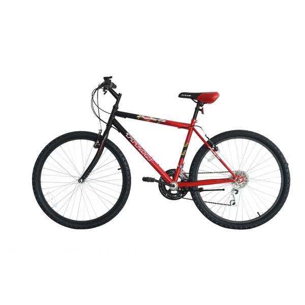 titan pioneer men's hybrid bicycle