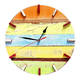 preview thumbnail 8 of 9, Handmade Recycled Boat Wood Beach House Clock (Thailand) Autumn