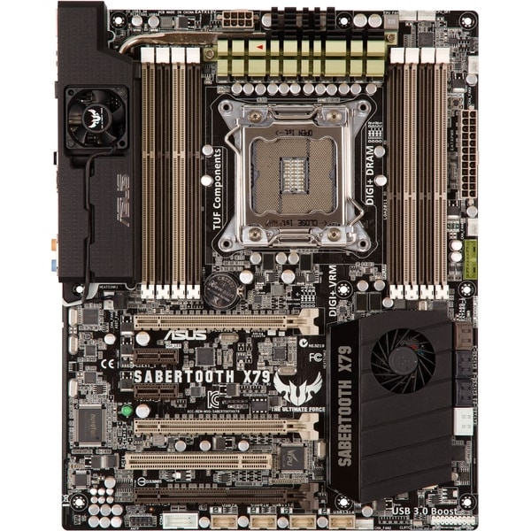 Asus SABERTOOTH X79 Desktop Motherboard   Intel X79 Express Chipset   Asus Motherboards