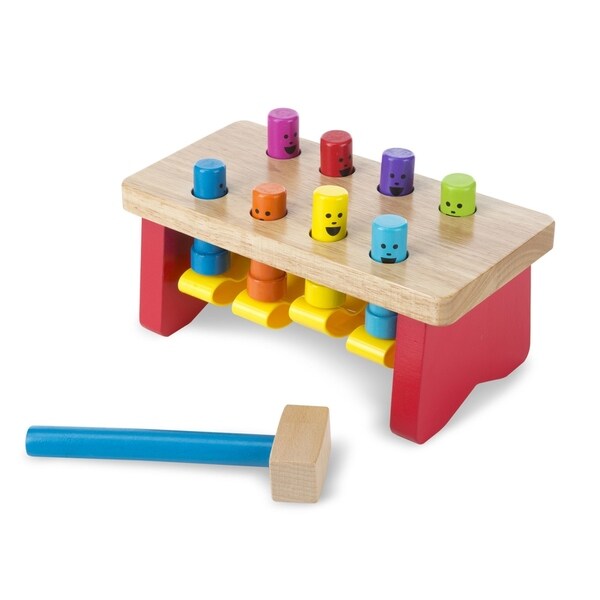Melissa & Doug Deluxe Pounding Bench Activity Set