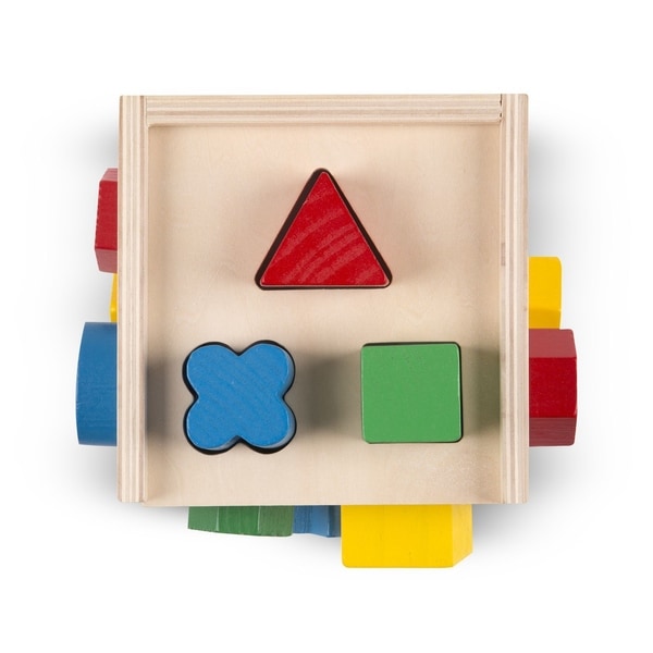 melissa and doug shape sorting cube