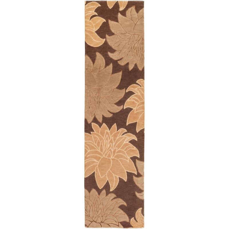 Handknotted Lostwithiel Semiworsted New Zealand Wool Area Rug 2'6