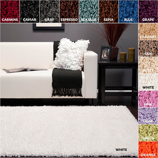 Woven Stellar Plush Shag Rug (53 X 76)