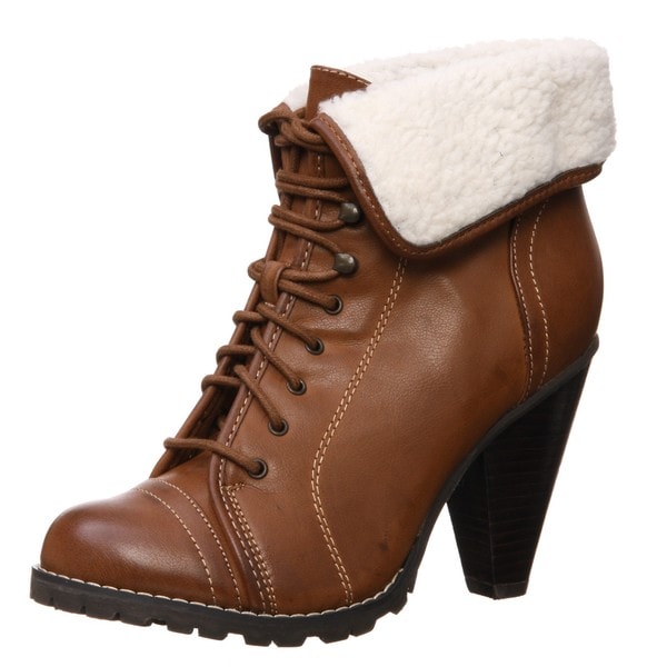 MIA Women's 'Aubry' Luggage Booties MIA Booties