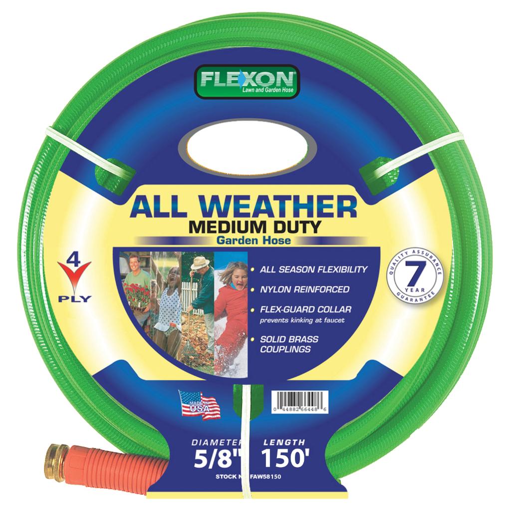 Flexon Reinforced 4-ply Nylon All-Weather Hose