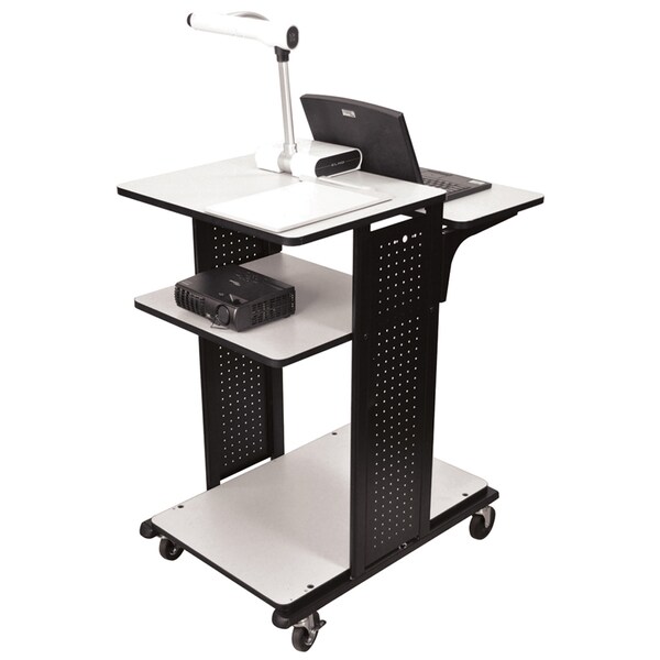 H. Wilson Heavy Duty Presentation Station-4 shelves