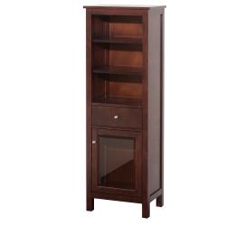 Avanity Lexington 20-inch Linen Tower in Light Espresso Finish