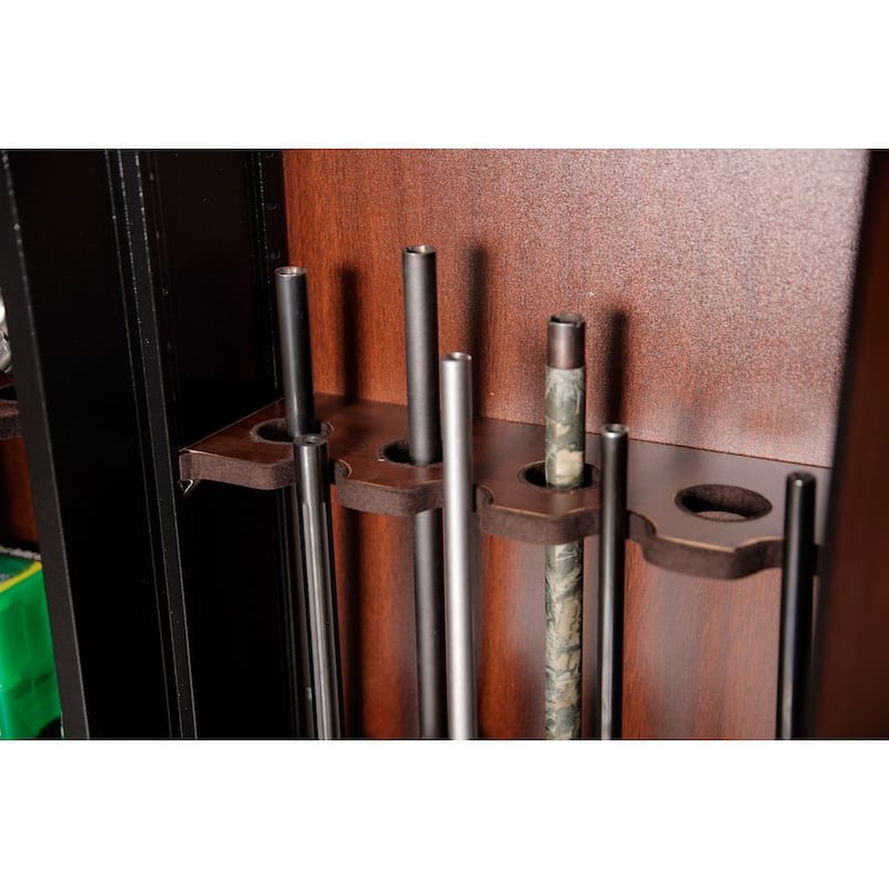 16 Gun Metal Cabinet with Storage