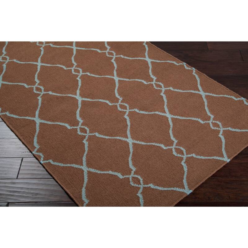 Hand-woven Bexley Wool Area Rug - 8' x 11' - 8' x 11'